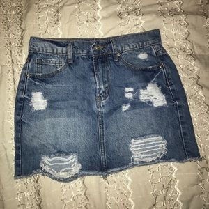 Jean Skirt